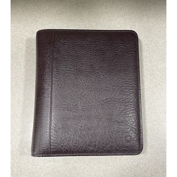 Elegant Brown Leather Planner - Picture 2 of 14